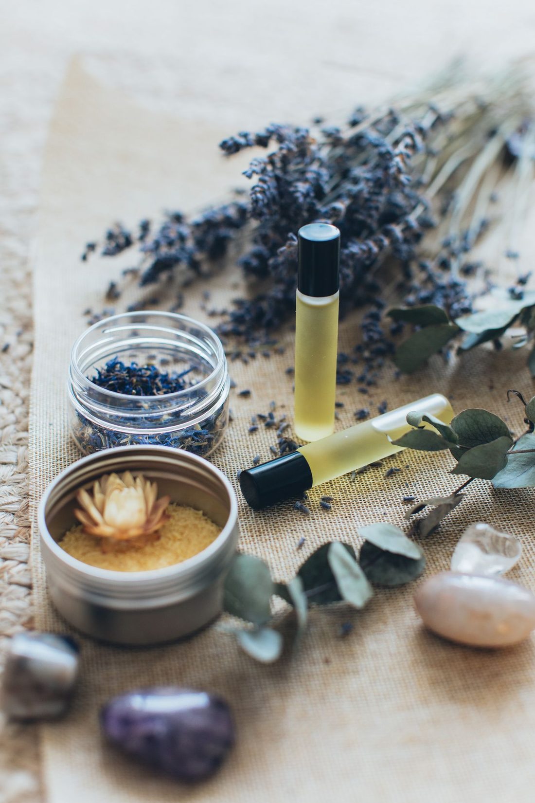 Signature oils and calm details